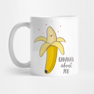 Bananas About You- Cute Banana Gift Mug